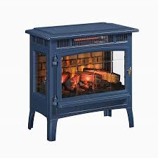 Navy Infrared Electric Fireplace Stove