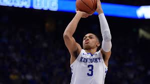 Johnson rejects shot off backboard, scores on other end. Keldon Johnson Leads Kentucky To Win Over Tennessee State Coach Cal