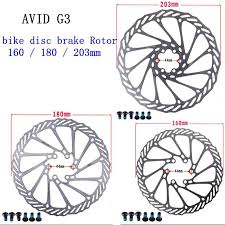 1 Pcs Avid G3 Mtb Bike Disc Brake Rotor Size 160 180