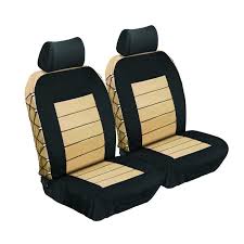 Ultimate Hd Front Seat Cover Black