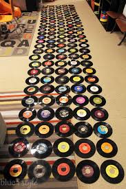 How To Cover A Wall In Vinyl Records