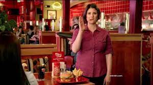 red robin ad for garden burger pulled