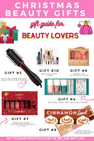 beauty gifts 15 christmas gift ideas