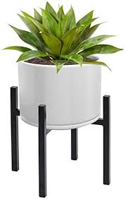 Mid century planter highly features amazing decor for your indoor and outdoor home garden design. Sorbus Plant Stand Mid Century Style Flower Pot Holder Planter Modern Home Decor For Houseplants Plant Pot Not Included Black 12 Inch Buy Online At Best Price In Uae Amazon Ae
