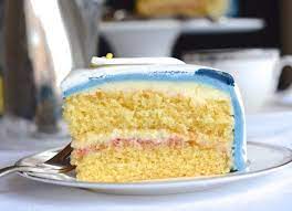 Birthday Cake (All-In-One Vanilla Sponge) - Charlotte's Lively Kitchen gambar png