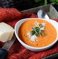 quick and easy creamy tomato basil soup