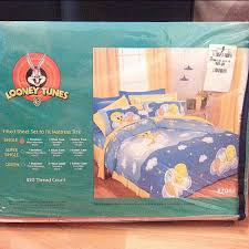 Bn Looney Tunes Quilt Cover Bed Sheet