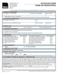 alere home monitoring form fill and