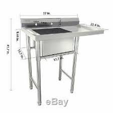 39 commercial stainless steel sink with