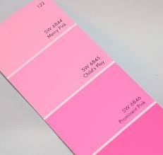 Pink Paint Colors Shades Of Pink Names