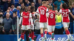 Chelsea 2-4 Arsenal: Eddie Nketiah nets brace as Gunners boost top-four  hopes