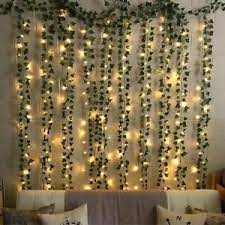 led string lights wall vine