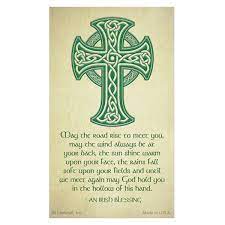 The celtic cross has a fascinating and complex story behind it. 2 1 2 X 4 1 4 Celtic Cross Micro Perf Prayer Cards 8 Up On 8 1 2 X 11 Sheet Irish Blessing Verse
