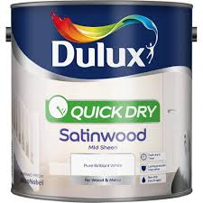 dulux quick dry satinwood paint 2 5l