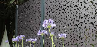Aluminium Decorative Garden Screen