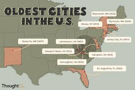 10 oldest cities in the united states