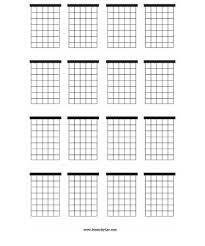 Blank Chord Chart Pdf Free Download Printable With Blank
