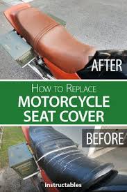 How To Replace Motorcycle Seat Cover