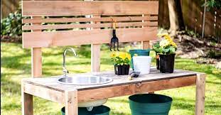 A Diy A Potting Bench Is Perfect For