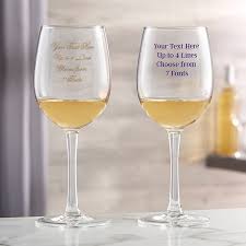 Custom Printed 12oz White Wine Glass