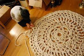giant doily rug crochet patterns