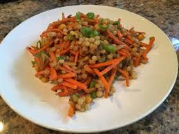 harvest grains and carrot salad recipe