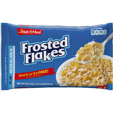 frosted flakes cereal 19 2 oz zip pak