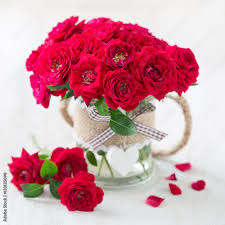 beautiful red roses lovely bunch of
