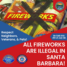 all fireworks are illegal in sb city