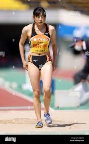 Kobe, Japan. 25th Apr, 2021. Yu Minemura Athletics : The 69th Hyogo Relay  Carnival, Women's Long Jump Final at Kobe Universiade Memorial Stadium in  Kobe, Japan . Credit: Naoki Nishimura/AFLO SPORT/Alamy Live