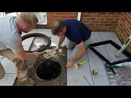 A Manhole With An Inspection Tray