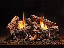 Beautiful Gas Burning Fireplace Log