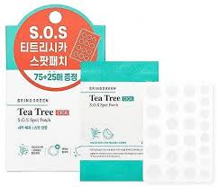 spot acne patches bring green tea tree