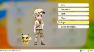 Safari clothing, safari tours, safaribookings, safaris, safety, travel tips, what you've waited months for your safari to finally come around. Pokemon Let S Go Costumes Guide Where To Find New Outfits Stevivor