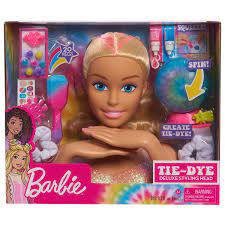 barbie tie dye deluxe styling head