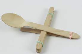 make a lolly or popsicle stick catapult