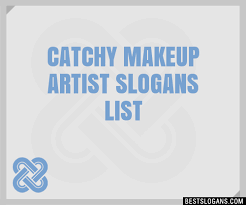 100 catchy makeup artist slogans 2024