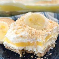 No Bake Banana Pudding Dream Dessert Crazy For Crust gambar png