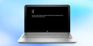 fix black screen of on hp laptop