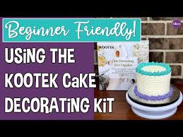 kootek cake decorating kit