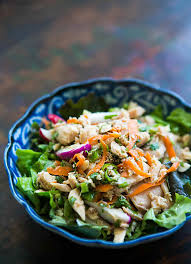 crunchy tuna salad with sesame ginger