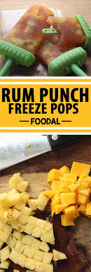 rum punch freeze pops the perfect