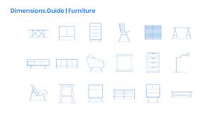 Furniture Dimensions Drawings