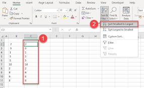 excel not sorting numbers correctly