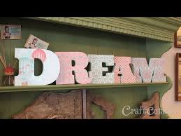 diy how to decorate wood letters with