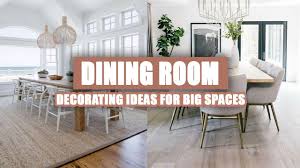 large dining room decorating ideas