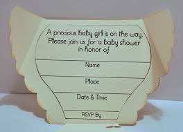 You may have already seen the outrageous pamper invitation that we also have on the site but if that seems a little too much for you. The Cutting Cafe Baby Shower Invitations