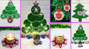 christmas craft idea with waste cd