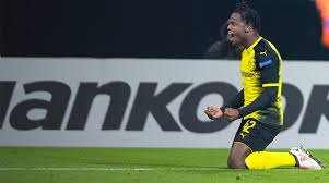 Borussia dortmund have completed the deadline day signing of belgian striker michy batshuayi on loan from reigning premier league champions chelsea. Uefa Europa League Michy Batshuayi Brace Helps Borussia Dortmund Beat Atalanta