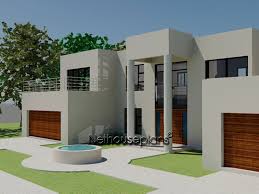 Contemporary house plans from better homes and gardens the house plans that follow are a fabulous collection of contemporary house plans. Double Storey House Plan South African 4 Bedroom House Nethouseplansnethouseplans